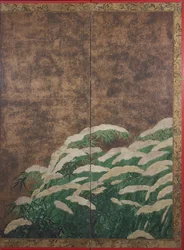 Bamboo in the snow, c.1600